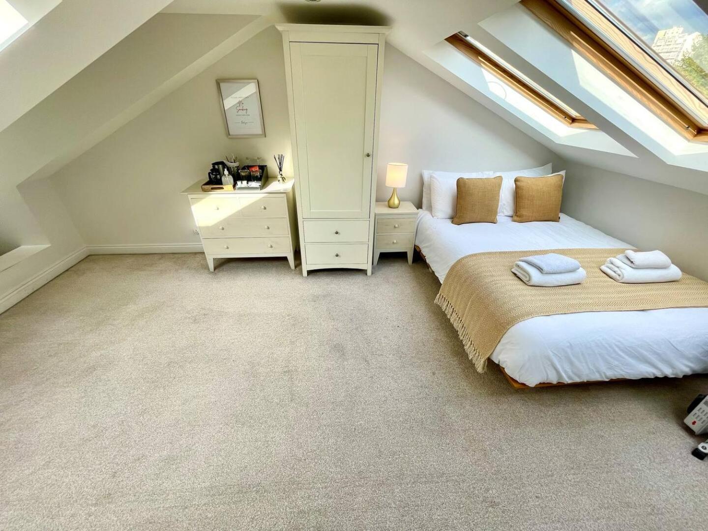 Bright Quiet Loft Room Ensuite Serene Clapham Area London Bagian luar foto